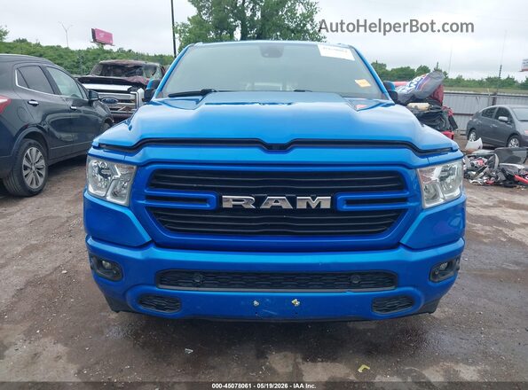1C6RREFT3MN646922 2021 RAM 1500 Синий Вид задней части салона