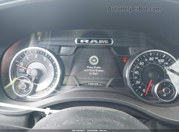 1C6RREFT5MN501705 2021 RAM 1500 Black Vista de los asientos traseros