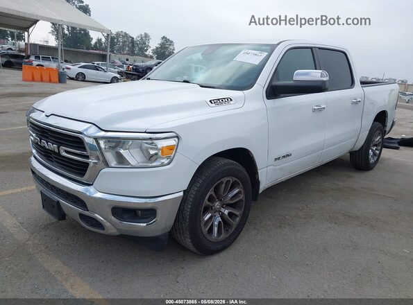 1C6RREFT6KN701294 2019 RAM 1500 White 