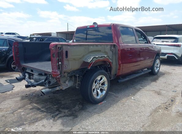 1C6RREFT6KN905707 2019 RAM 1500 Maroon Հետևի աջ