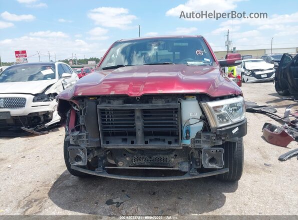 1C6RREFT6KN905707 2019 RAM 1500 Maroon Սալոնի հետևի տեսք