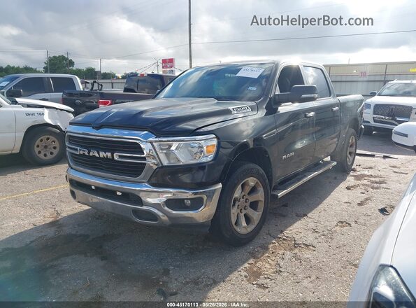 1C6RREFTXKN549259 2019 RAM 1500 Black Przód lewy