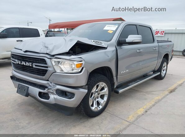 1C6RREFTXKN717031 2019 RAM 1500 Silver Front left