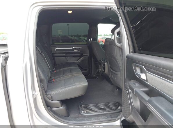 1C6RREFTXKN717031 2019 RAM 1500 Silver VIN sticker view