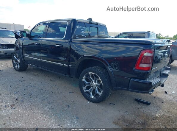 1C6RREHT1MN594199 2021 RAM 1500 Черный Задняя левая четверть