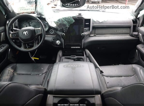 1C6RREHT4KN616399 2019 RAM 1500 White Вид салону спереду