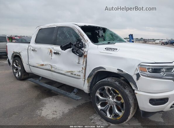 1C6RREHT4KN616399 2019 RAM 1500 White Вид задньої частини салону