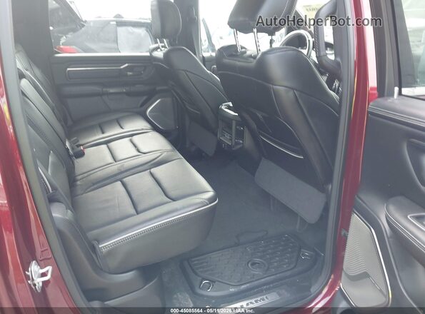 1C6RREHT8MN820786 2021 RAM 1500 Red VIN კოდის სტიკერის ხედი