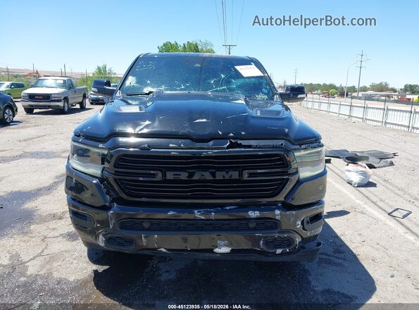 1C6RREJT3MN835108 2021 RAM 1500 Black Instrument cluster view