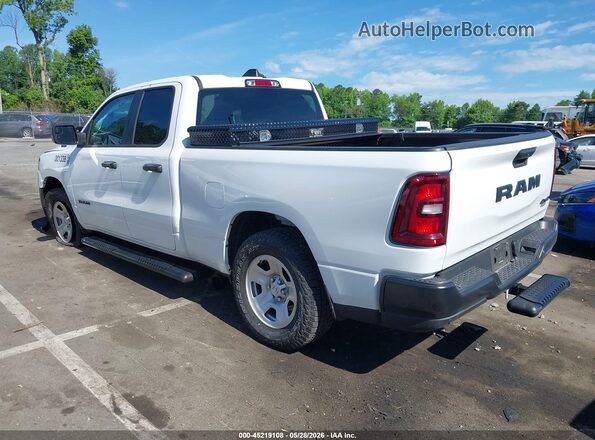 1C6RRFCG6SN754493 2025 RAM 1500 Белый Задняя левая четверть