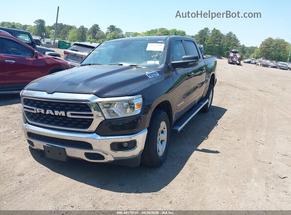 1C6RRFFG2PN697759 2023 RAM 1500 Black Առջևի ձախ երեք քառորդ տեսարան