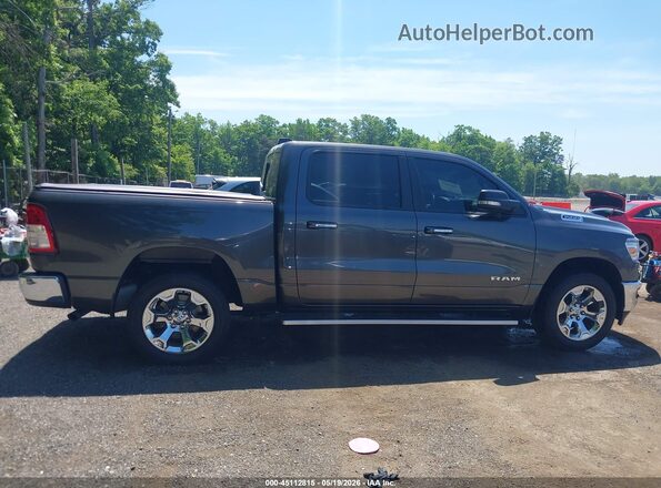 1C6RRFFG6KN743974 2019 RAM 1500 Gray Rear interior view