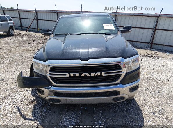1C6RRFFG7MN644745 2021 RAM 1500 Black Instrument cluster view