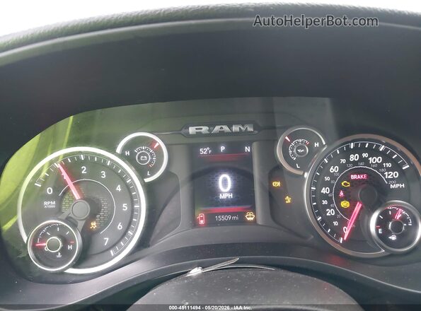 1C6RRFGGXSN698357 2025 RAM 1500 Black Vista de los asientos traseros