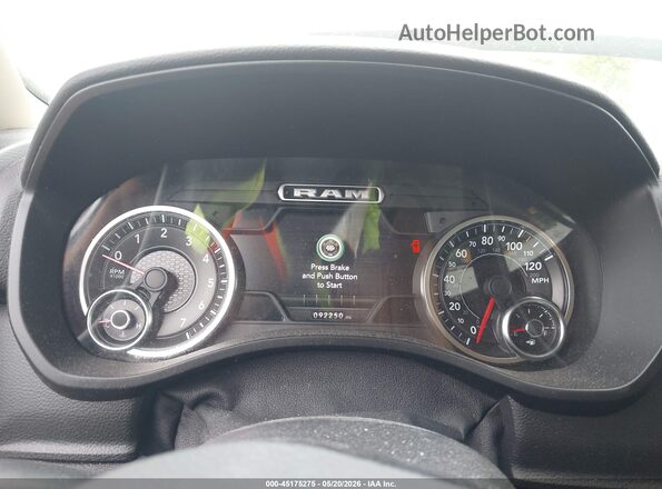 1C6SRFBT2LN268006 2020 RAM 1500 White Rear seats view