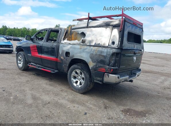1C6SRFBT2NN117072 2022 RAM 1500 Black Հետևի ձախ