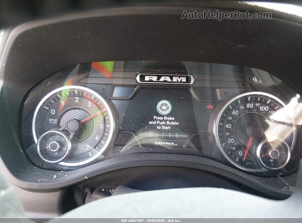 1C6SRFBT3NN195280 2022 RAM 1500 White უკანა სავარძლების ხედი