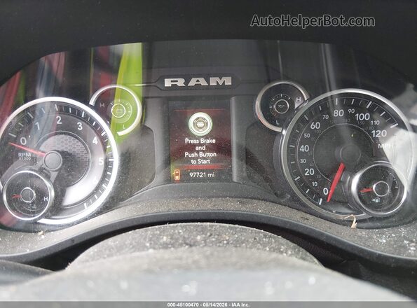 1C6SRFBT4KN822435 2019 RAM 1500 White Widok tylnych siedzeń