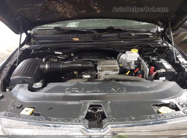 1C6SRFBT4KN865589 2019 RAM 1500 Black უკანა ხედი