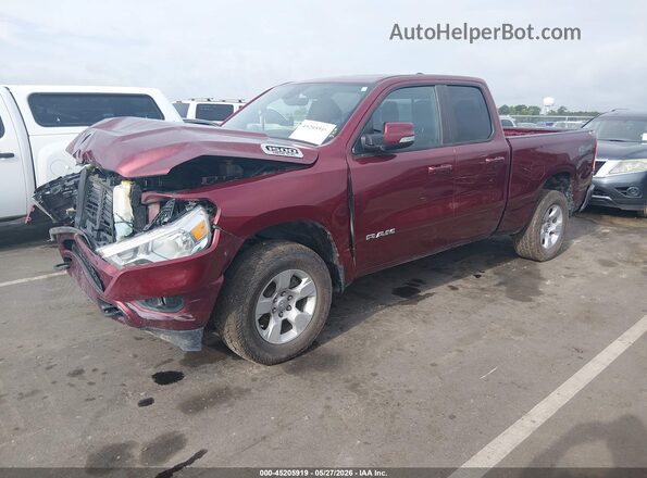 1C6SRFBT4NN389882 2022 RAM 1500 Red Передня ліва чверть