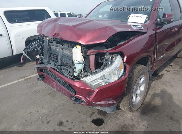1C6SRFBT4NN389882 2022 RAM 1500 Red Вид спереду