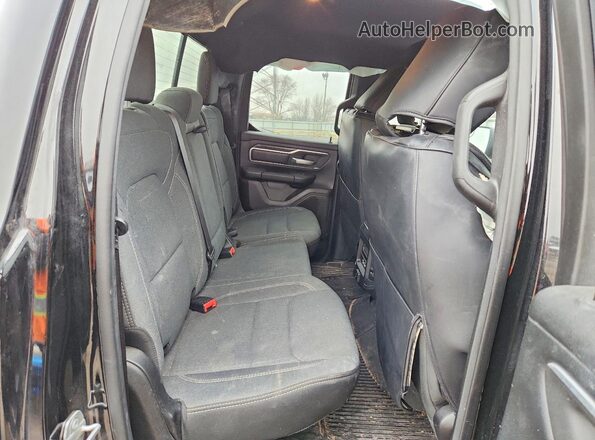 1C6SRFBT5MN590740 2021 RAM 1500 Black Rear seats view