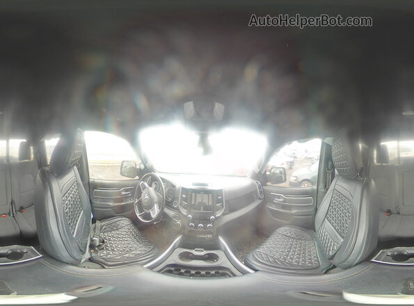 1C6SRFBT5MN590740 2021 RAM 1500 Black VIN sticker view