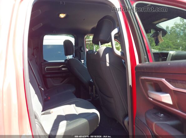 1C6SRFBT6MN809124 2021 RAM 1500 Red Widok naklejki z numerem VIN