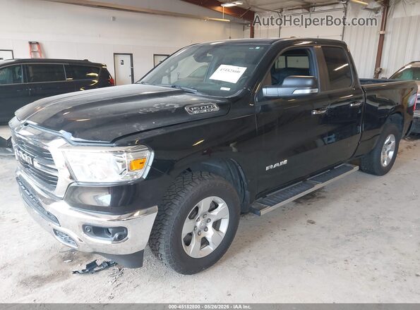 1C6SRFBTXLN366314 2020 RAM 1500 Black Front left