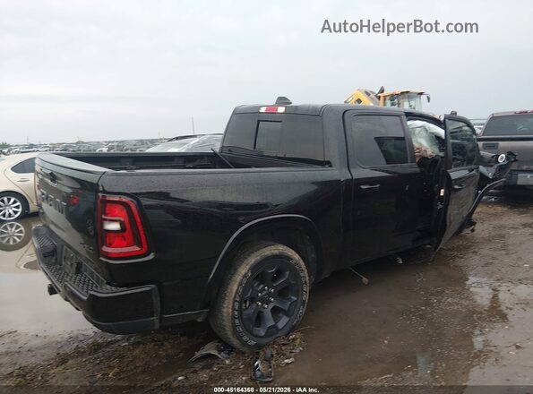 1C6SRFFP5SN633693 2025 RAM 1500 Black უკანა მარჯვენა