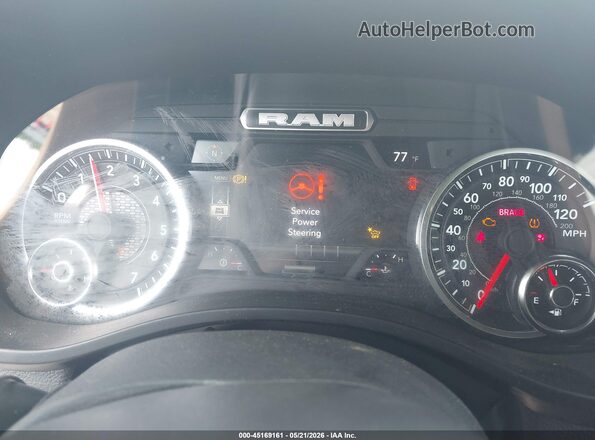 1C6SRFFP9SN501326 2025 RAM 1500 Silver Вид задніх сидінь