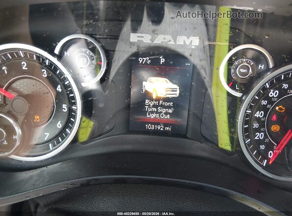 1C6SRFFT1KN681625 2019 RAM 1500 Gray Vista de los asientos traseros
