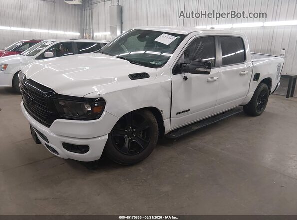 1C6SRFFT2MN586591 2021 RAM 1500 White Vista tres cuartos delantera izquierda