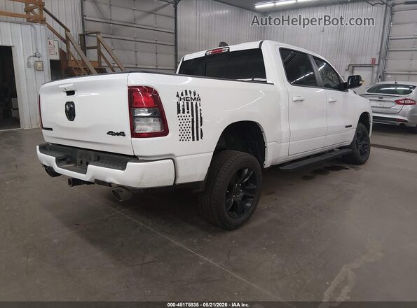 1C6SRFFT2MN586591 2021 RAM 1500 White Trasero derecho