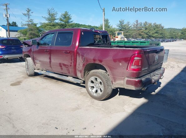 1C6SRFFT3KN521178 2019 RAM 1500 Red Հետևի ձախ