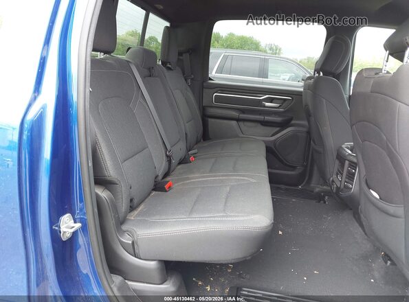 1C6SRFFT3KN882989 2019 RAM 1500 Blue VIN კოდის სტიკერის ხედი