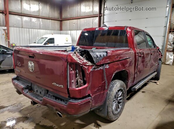 1C6SRFFT4KN878076 2019 RAM 1500 Red 