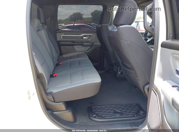 1C6SRFFT4PN544198 2023 RAM 1500 White VIN კოდის სტიკერის ხედი