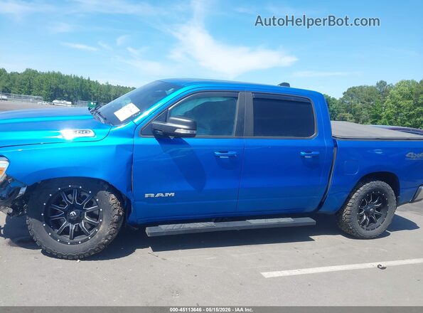 1C6SRFFT6NN331069 2022 RAM 1500 Blue Սալոնի հետևի տեսք