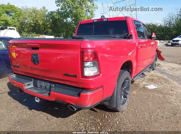 1C6SRFFT7LN350176 2020 RAM 1500 Red Rear right