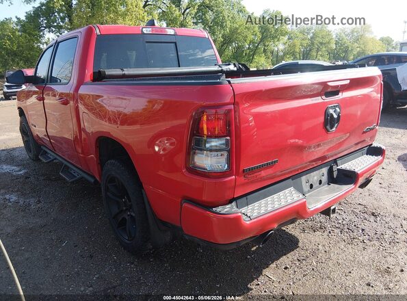 1C6SRFFT7LN350176 2020 RAM 1500 Red Rear left