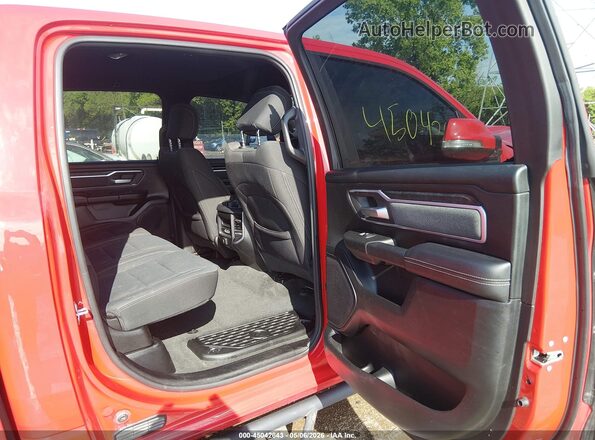 1C6SRFFT7LN350176 2020 RAM 1500 Red VIN sticker view