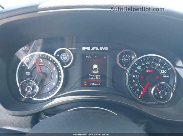 1C6SRFFT7PN649365 2023 RAM 1500 White Rear seats view