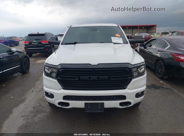 1C6SRFFTXLN324509 2020 RAM 1500 White Widok zestawu wskaźników