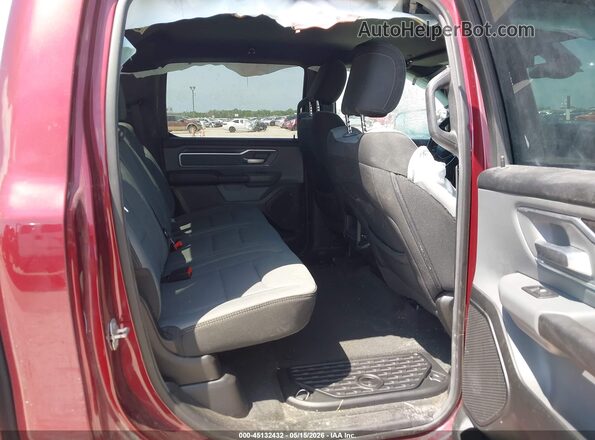 1C6SRFFTXMN829967 2021 RAM 1500 Maroon Widok naklejki z numerem VIN