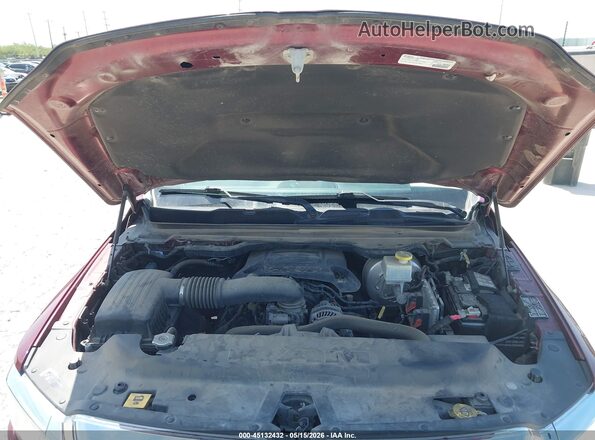 1C6SRFFTXMN829967 2021 RAM 1500 Maroon Widok z tyłu