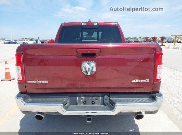 1C6SRFFTXMN829967 2021 RAM 1500 Maroon 