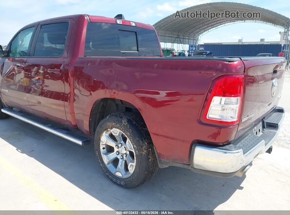 1C6SRFFTXMN829967 2021 RAM 1500 Maroon 