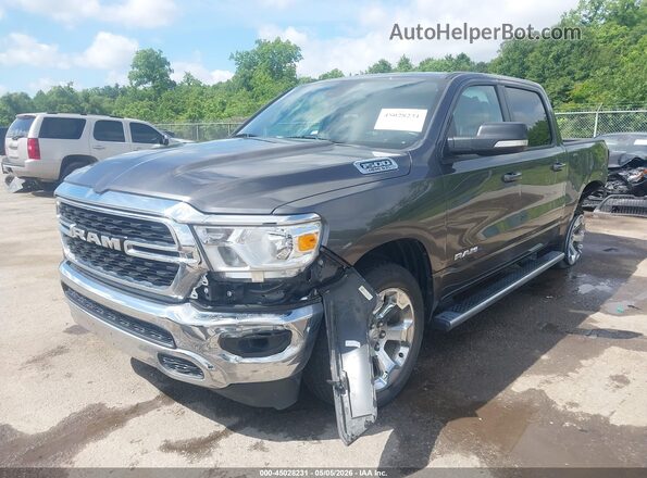 1C6SRFFTXNN239849 2022 RAM 1500 Gray Передня ліва чверть