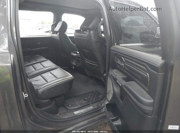 1C6SRFHM7MN540714 2021 RAM 1500 Gray Vista de la etiqueta del VIN